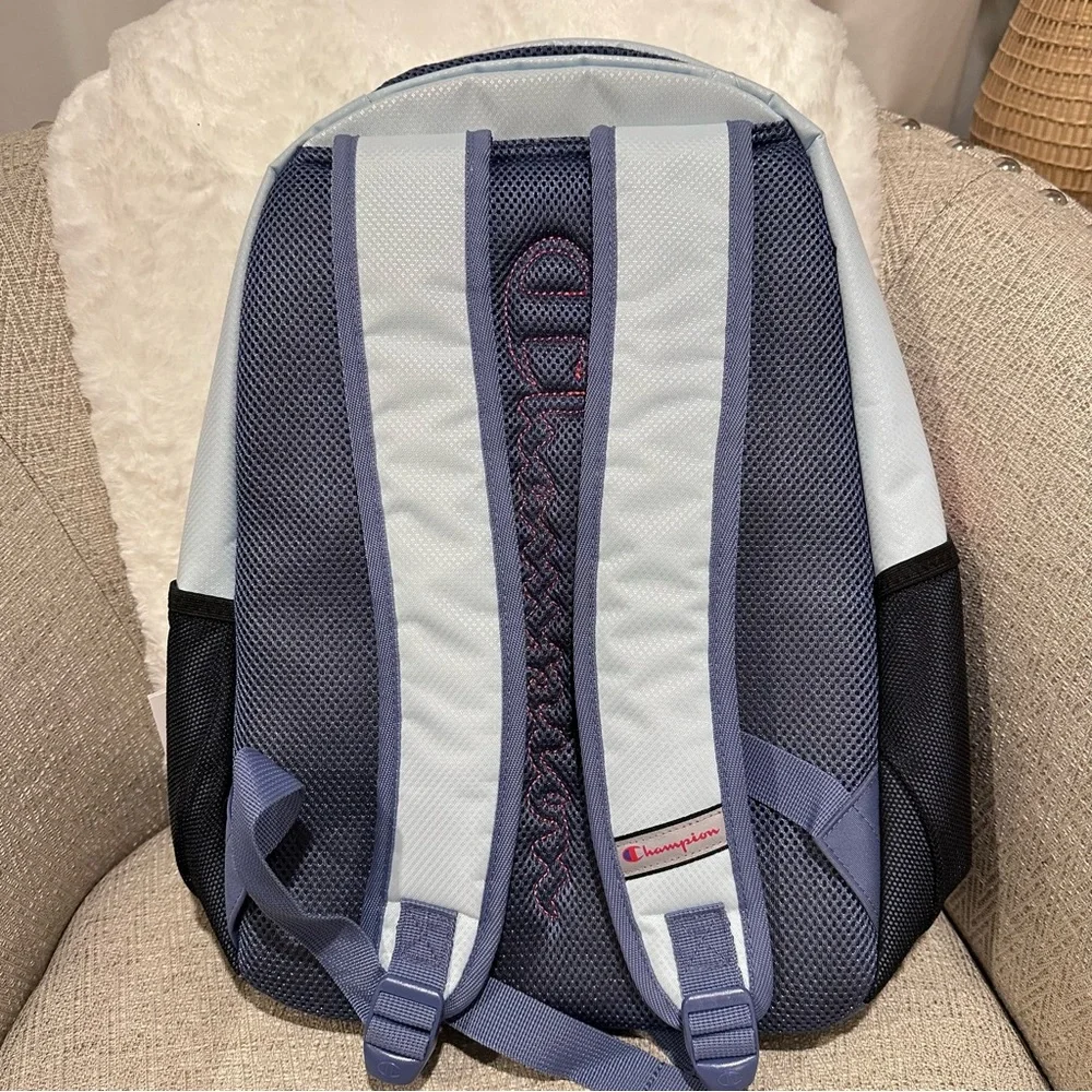 Champion - Center Backpack - Light Blue - Holds 17” Laptop